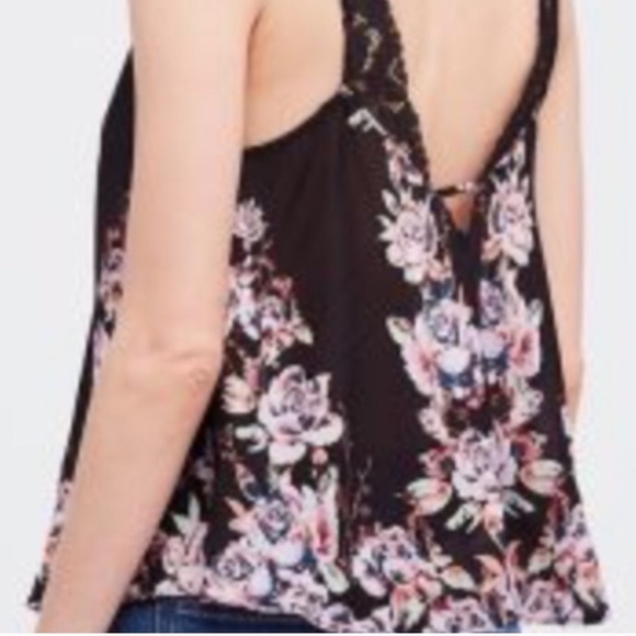 Free People Floral print black camisole - Picture 3 of 6